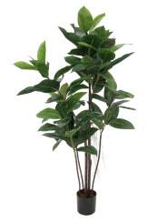 Europalms Gummibaum, 120cm, Kunststoffpflanze 
