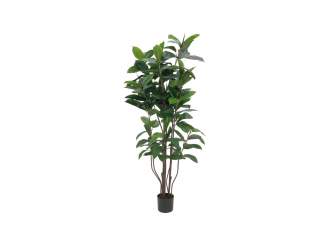 Europalms Gummibaum, 150cm, Kunststoffpflanze 