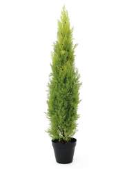 Europalms Zypresse, Leyland, 120cm, Kunststoffpflanze 