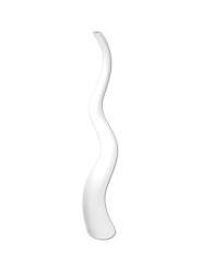 Europalms Designvase WAVE-100, weiß 