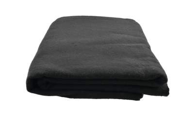 Europalms Molton schwarz 300x100cm 