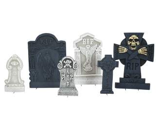 Europalms Halloween Grabsteinset "Friedhof" 