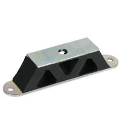 Adam Hall 87710 Harter Schwingmetallpuffer für 87700 19" Schock Mount Rahmen 