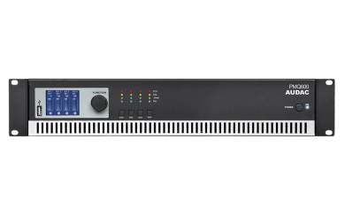 Audac PMQ 600 - WaveDynamics Quad-Channel 100V Verstärker 4 x 600 W 