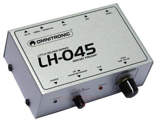 Omnitronic LH-045, Mikrofon-Vorverstärker 