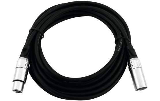 Omnitronic XLR Kabel 3pol 10m, schwarz 