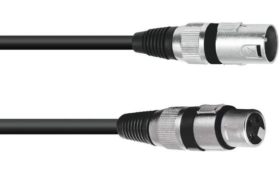Omnitronic XLR Kabel 3pol 15m, schwarz 