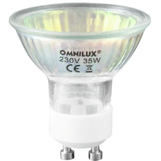 Omnilux GU-10 230V/50W 1500h 25° rot 