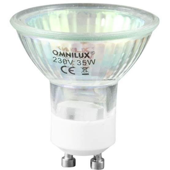 Omnilux GU-10 230V/50W 1500h 25° gelb 