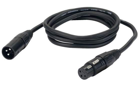 DAP FL0120 XLR Mikrofon Kabel schwarz 20m 