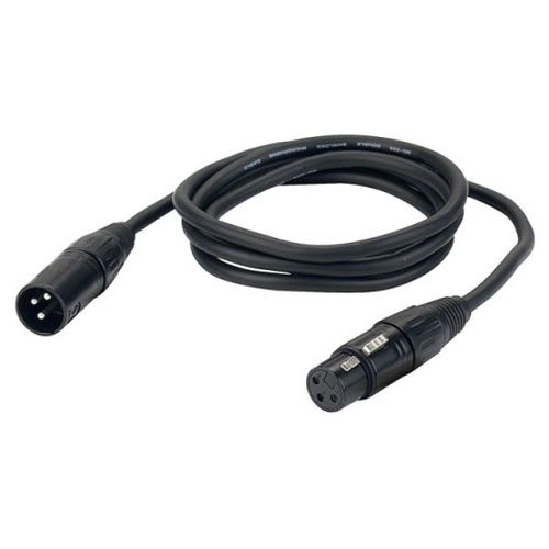 DAP FL013 XLR Mikrofon Kabel schwarz 3m 