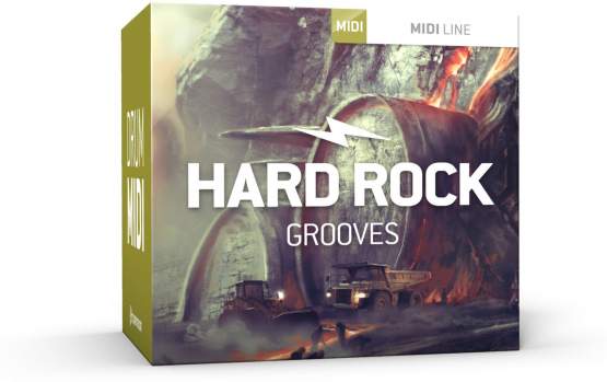 ToonTrack Hard Rock Grooves MIDI-Pack (Licence Key) 