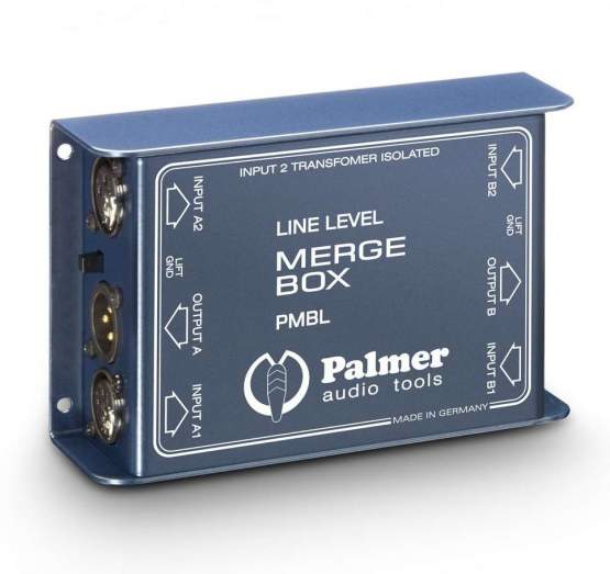 Palmer Merge Box Line Level, 2-Kanal 