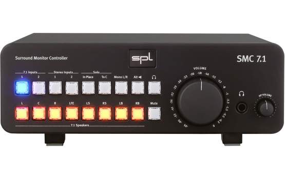 SPL SMC 7.1 Surround Monitor Controller, schwarz 