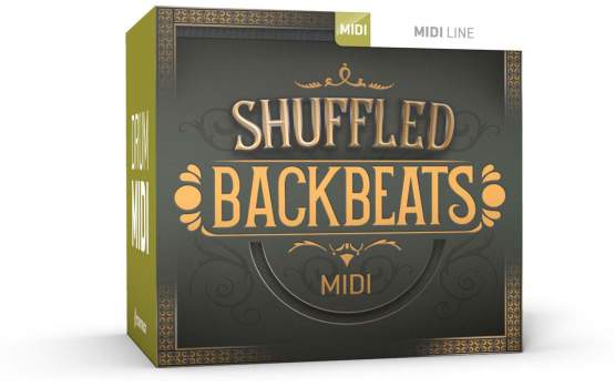 ToonTrack Shuffled Backbeats MIDI-Pack (Licence Key) 