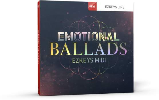 ToonTrack EZkeys Emotional Ballads MIDI-Pack (Licence Key) 
