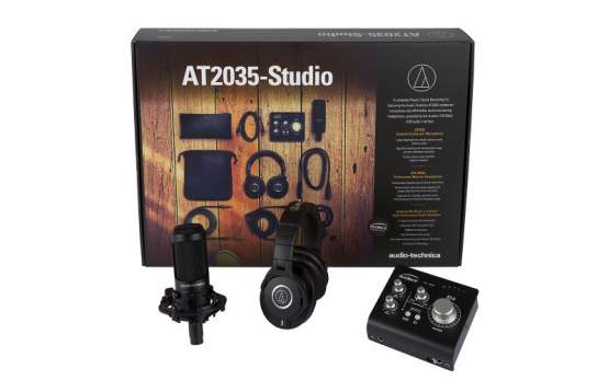 Audio Technica AT2035-Studio - Essential Studio Kit 
