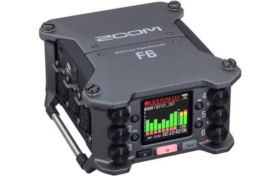 Zoom F6 Multitrack Field Recorder 
