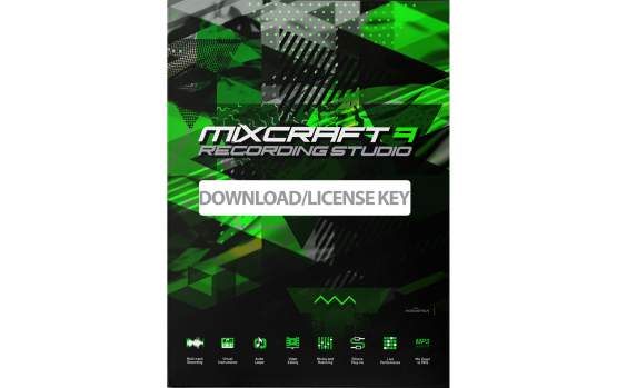 Mixcraft 9 Recording Studio Academic - Download/License Key 