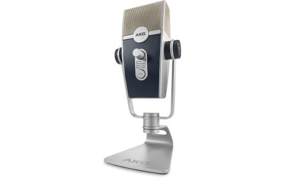 AKG Lyra USB-Mikrofon für Podcast, Videobloger und Youtuber 