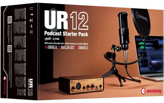 Steinberg UR12 Podcast Starter Pack 