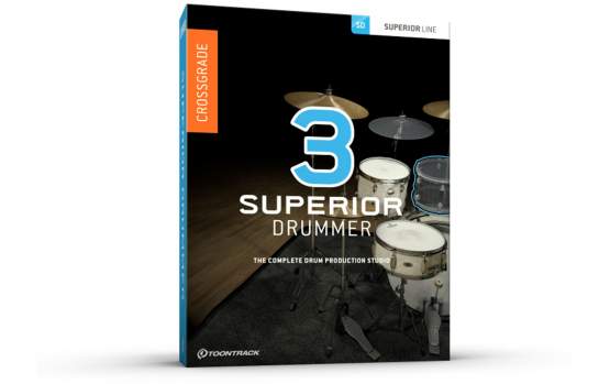 ToonTrack Superior Drummer 3 Crossgrade von EZdrummer 2 (Download/Licence Key) 