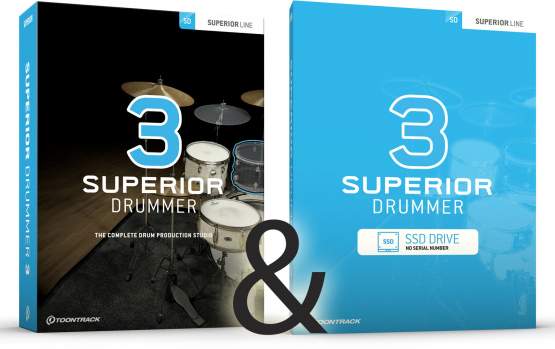 ToonTrack Superior Drummer 3 & Core Library SSD Bundle 