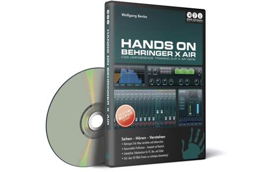 DVD Lernkurs Hands On Behringer X Air 