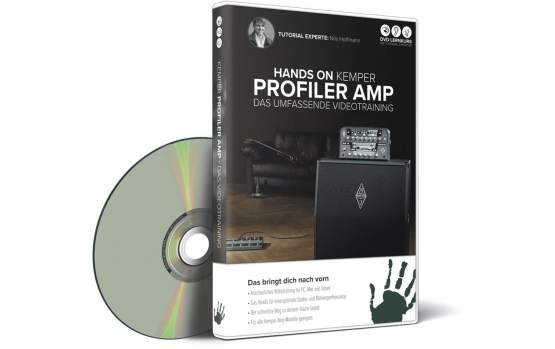 DVD Lernkurs Hands On Kemper Profiler Amp 