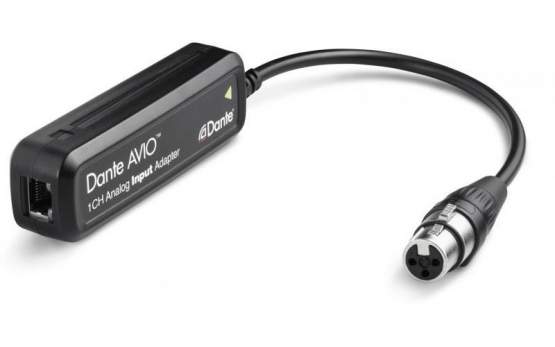 Audinate Dante AVIO Analog Input Adapter 1 Kanal 
