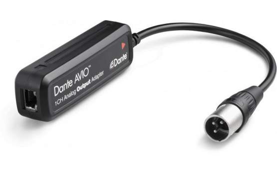Audinate Dante AVIO Analog Output Adapter 1 Kanal 