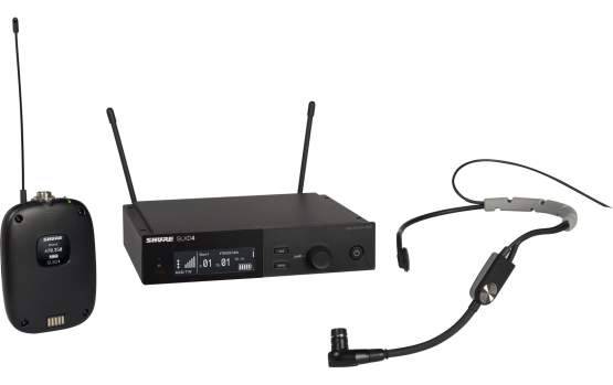 Shure SLXD14/SM35 SLX-D Headset-Taschensendersystem SM35518-562 MHz (SLXD14E/SM35-H56) 