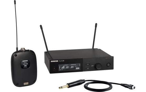 Shure SLXD14 SLX-D Taschensendersystem WA305 Kabel 518-562 MHz (SLXD14E-H56) 