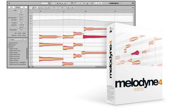 Celemony Melodyne 4 editor - Upgrade von Melodyne essential 