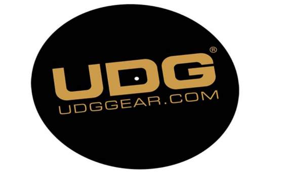 UDG Slipmat Set Black / Golden (U9935) (Paar) 