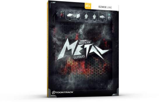 ToonTrack Modern Metal Guitars EZmix Pack (Licence Key) 