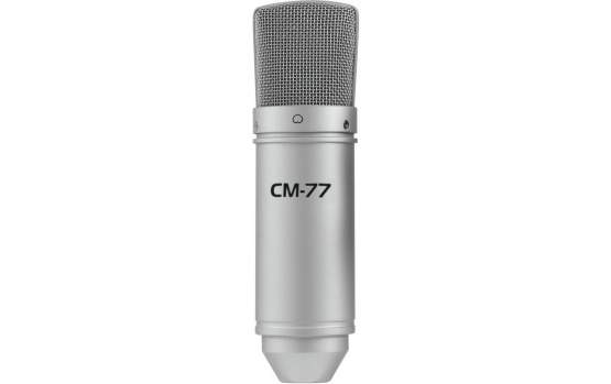 Omnitronic MIC CM-77 Kondensatormikrofon 