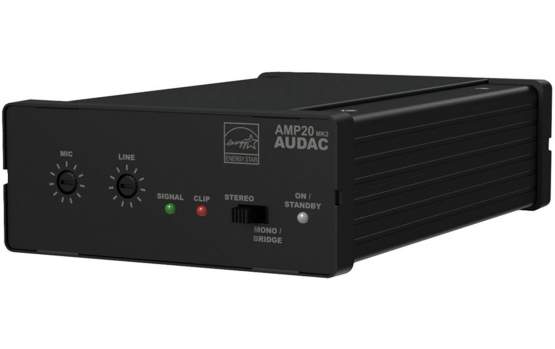 Audac AMP 20 MK 2 Mini-Stereoendstufe 2 x 15 W 