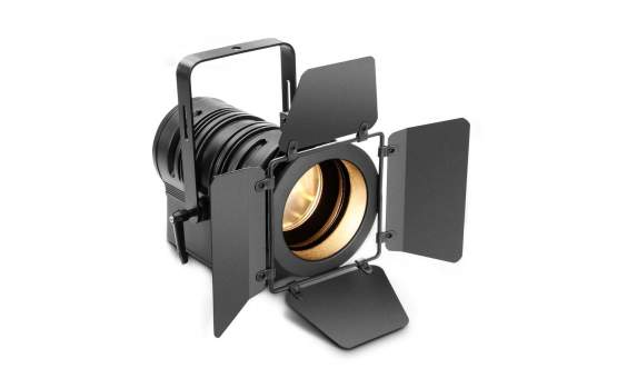 Cameo TS 40 WW Theater-Spot mit Plankonvexlinse und warmweißer 40W LED in schwarzem Gehäuse 