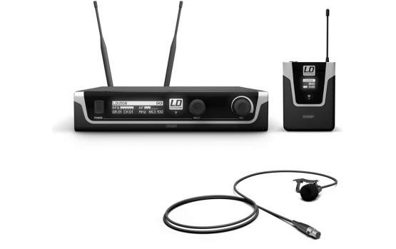 LD Systems U508 BPL Funkmikrofon System mit Bodypack und Lavalier Mikrofon 