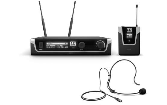 LD Systems U505 BPH Funkmikrofon System mit Bodypack und Headset 