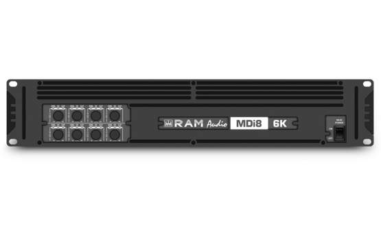 Ram Audio MDi8-2K7 8 Kanal Verstärker 8 x 340 W 4 Ohm 