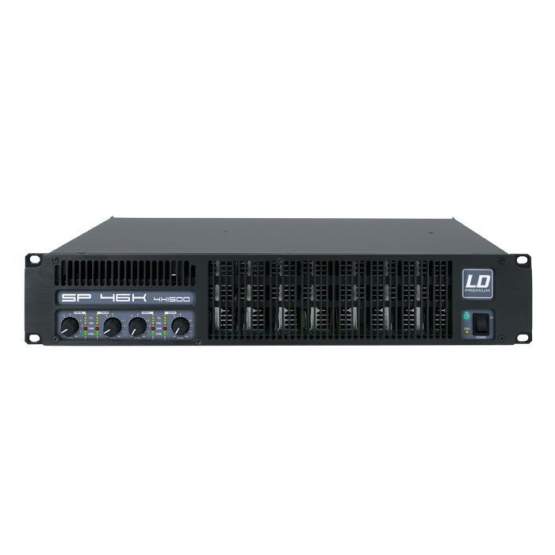 LD Systems Power Amp 4 x 1440W an 2 Ohm 