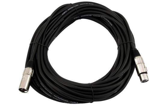 Omnitronic XLR Kabel 3pol 30m schwarz 