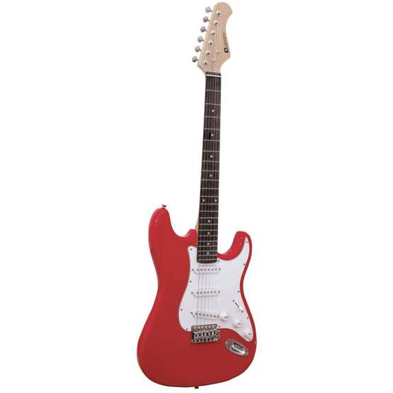 Dimavery ST-203 E-Gitarre, rot 