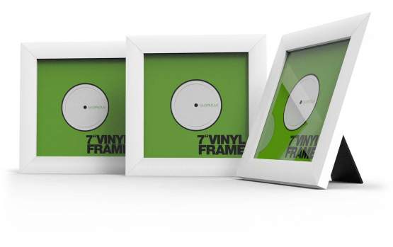 Glorious Vinyl Frame Set 7" White, 3er Pack 