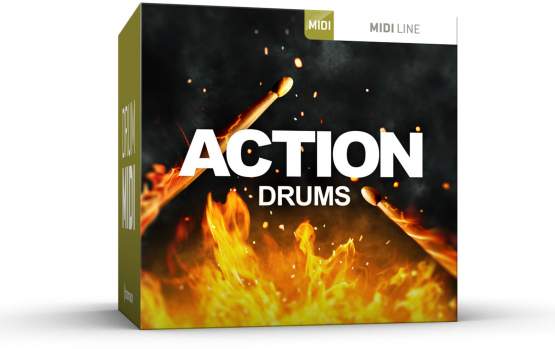ToonTrack Action Drums MIDI-Pack (Licence Key) 