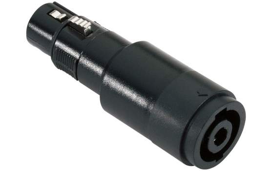 Adam Hall 7863 Adapter Standard Lautsprecherverbinder Chassis 4-Pol auf XLR female 