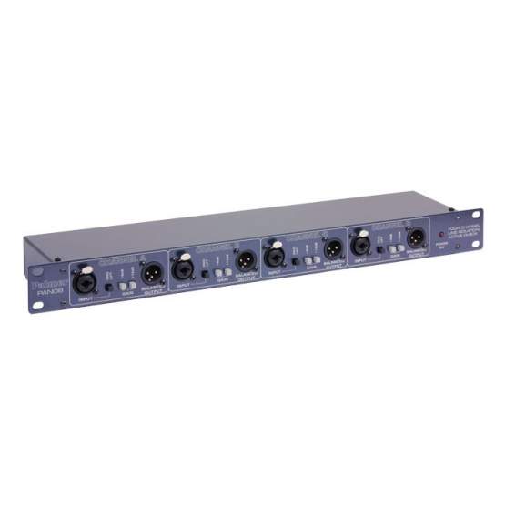 Palmer PAN08 - DI-Box/Line Isolator 4 Kanal aktiv 