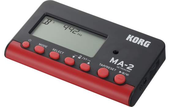 Korg MA-2 Metronom, digital, schwarz/rot 